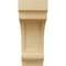 Ekena Millwork 5 1/2"W x 7"D x 14"H Diane Recessed Wood Corbel, Alder CORW06X07X14DIAL - alternate 3